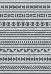 Kilim and Navajo Vector Carpet modern Pattern with trending colors in high resolution
