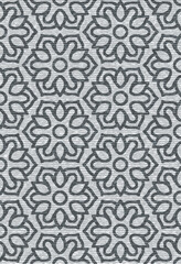 Kilim and Navajo Vector Carpet modern Pattern with trending colors in high resolution
