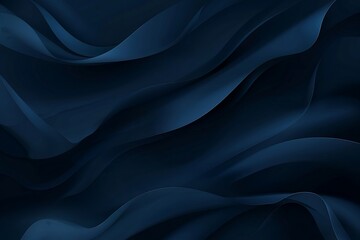 Obraz premium abstract blue background with smooth lines in it, 3d illustration