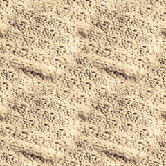 Scandinavian Line. Cream Wool Sweater Texture