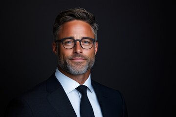 Professionelles Business-Porträt eines selbstbewussten Mannes

