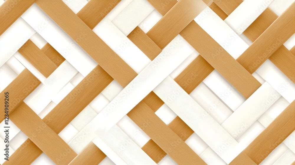 Poster abstract woven pattern featuring alternating light and dark strips creating a textured surface