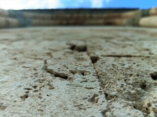 Fragment of a stone wall