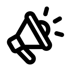 Loudspeaker/megaphone icon