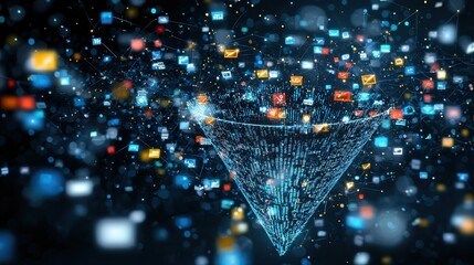 Digital Data Funnel: Converging Information Streams