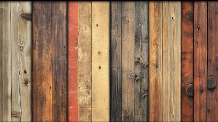 A Collection Of Varied Wood Textures And Colors