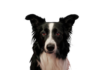 Fototapeta premium Close up of a border colli