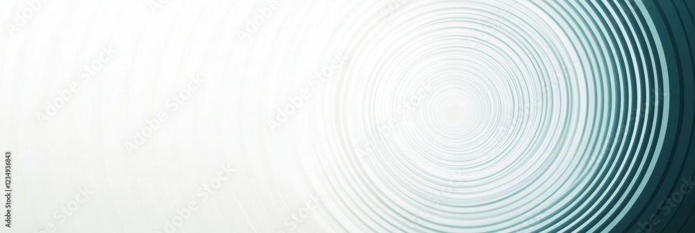 Poster Swirling patterns create a calming visual effect in a minimalist design with soft colors and smooth lines. Generative AI
