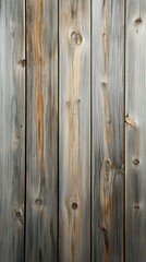 Naklejka premium Rustic Weathered Gray Wood Fence Background Texture