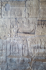 ancient Egyptian hieroglyphics at Luxor 