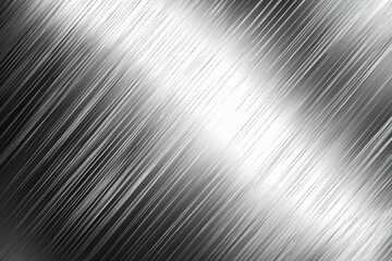 Brushed steel texture with fine linear patterns reflects modern design aesthetics