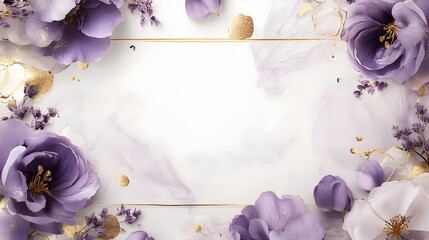 Modern Feminine Sale Announcement with Big Floral Design
