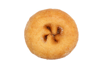 Plain doughnut or donut isolated on white