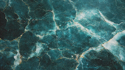 Dark teal marble texture noise background