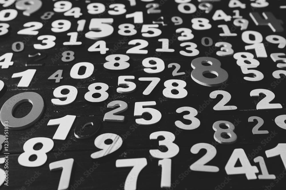 Aufkleber background or texture of numbers. finance data concept. mathematic. banking or currency. business an