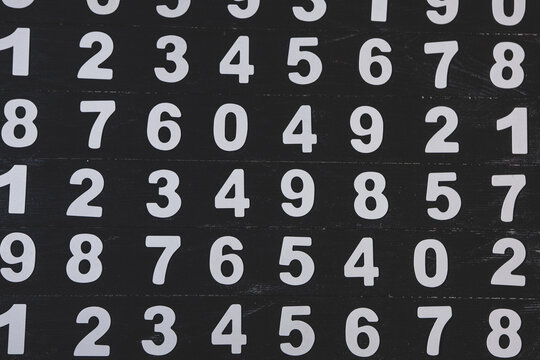 Background or texture of numbers. Finance data concept. Mathematic. Banking or currency. Business and economic growth.