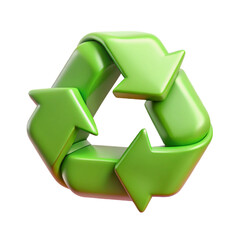 Obraz premium Recycling Icon Design Representing Eco-Friendly Waste Management and Sustainable Environmental Practices