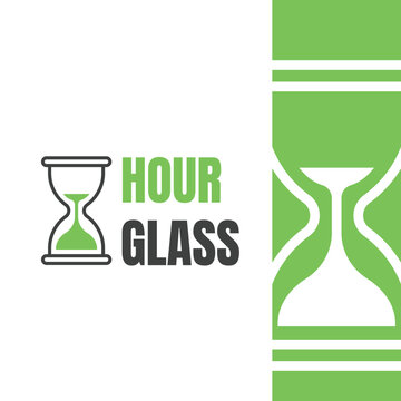 hour glass Logo Design