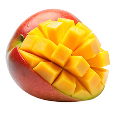 mango on white background