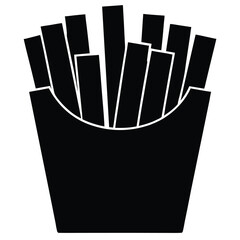 french fries illustration
