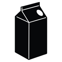 milk carton illustration
