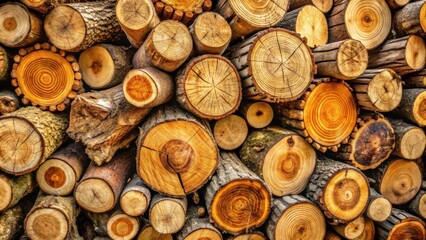 A mesmerizing tapestry of interwoven tree rings, showcasing the intricate patterns and timeless beauty of nature's enduring legacy