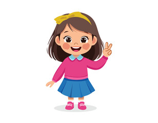 A baby cute cartoon character design...