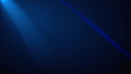 Abstract dark blue light background with black gradient, digital pattern for web, 16:9 widescreen, 300 dpi, with free space for text