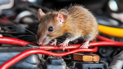 Rats damage wiring in car engines causing damage