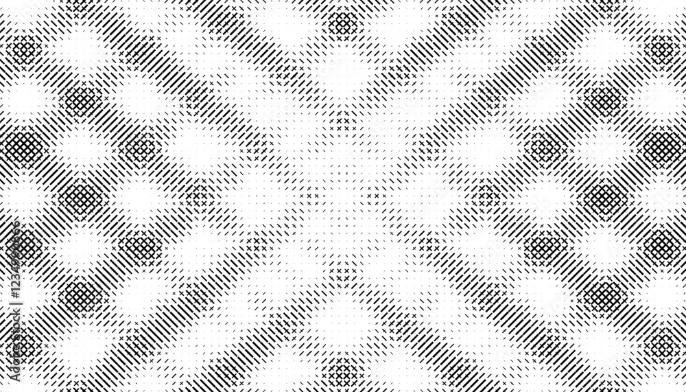 Aufkleber black and white abstract pattern with grunge effect. modern vector pattern for sporty background. ve