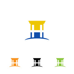 Creative H latter logo design and initial logo. EPS 10