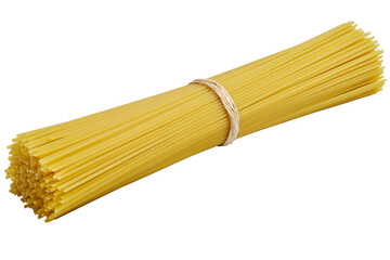 Pasta spaghetti bundle  ready for cooking a delicious meal
