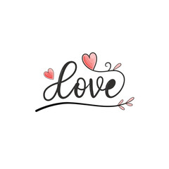 Naklejka premium valentine day typography t-shirt