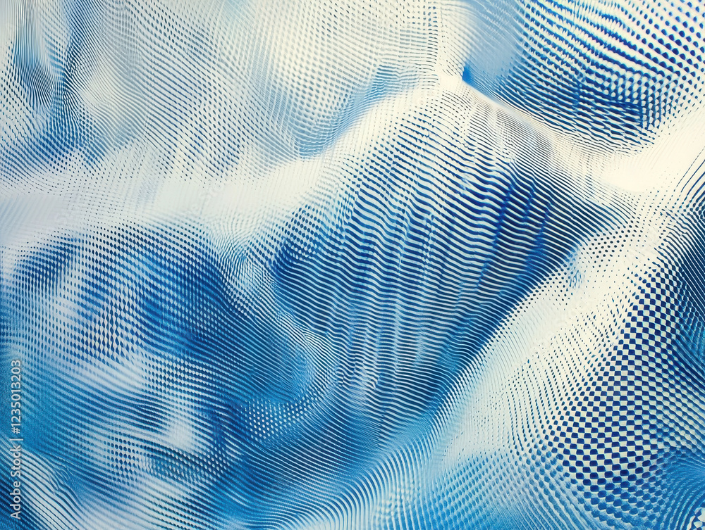 Poster modern smart wallpaper transforming with mood-responsive patterns throughout the day