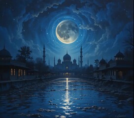 Moonlit Nights: A Ramadan Reflection"