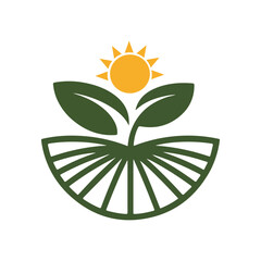 Agriculture logo vector art