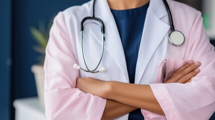 An abstract artwork symbolizing Doctors Day, highlighting the dedication of medical professionals to patient care and well-being