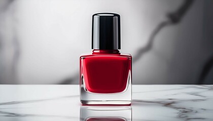 nail polish on white