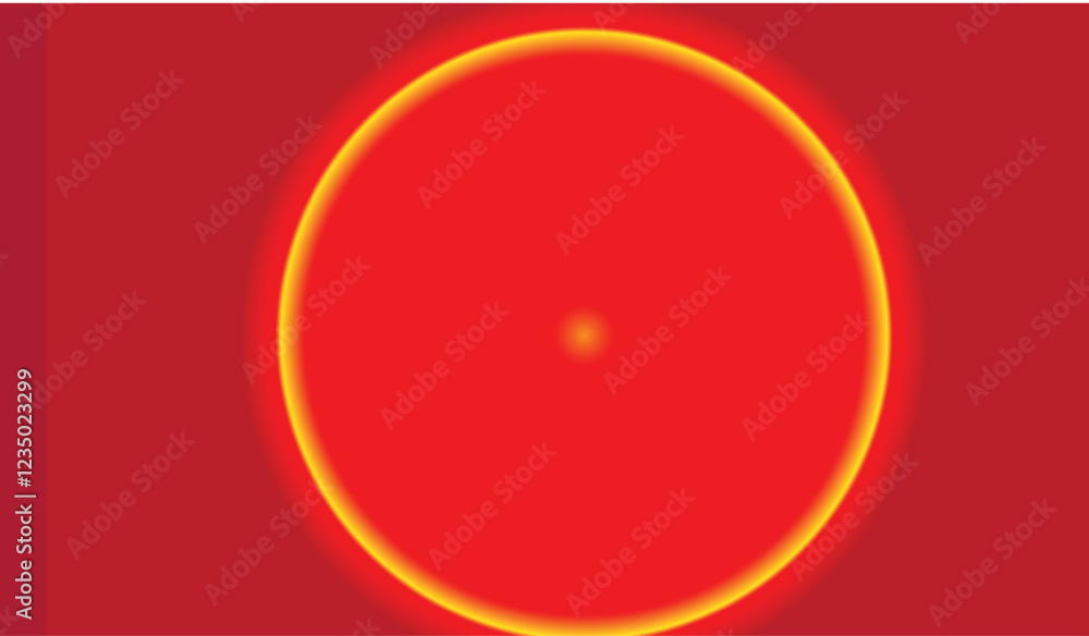 Aufkleber abstract red gradient color background and wallpaper. red background colorful, vector design illustr