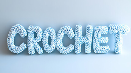 Crochet Baby Blue Artistry