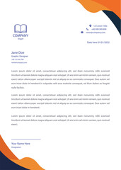Professional Orange and Navy Corporate Letterhead Template

Modern Business Letterhead Design 

Editable Letterhead Template with Orange and Navy 

Clean and Modern Letterhead Template for Prof