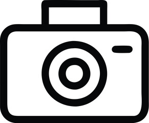 photo camera icon vector