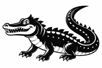 crocodile silhouettes 