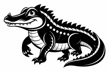 crocodile silhouettes 