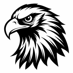eagle head silhouette