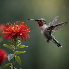 Fototapeta premium hummingbird in flight