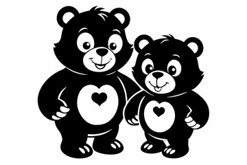 care bears silhouette