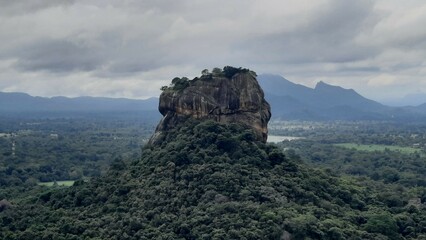 Vista panoramica de Sigiriya, Sri Lanka