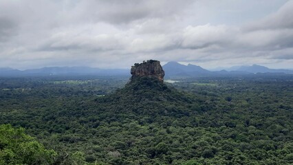 Vista panoramica de Sigiriya, Sri Lanka