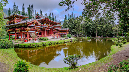 Byodo-in temple Oahu Hawaii